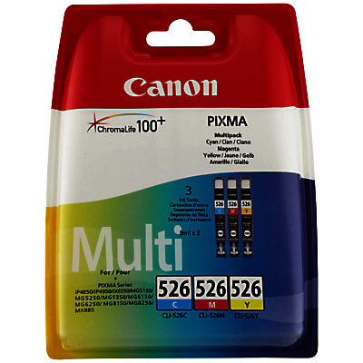 Canon CL-526 Colour Inkjet Cartridge Multipack Canon CL-526 Colour Inkjet Cartridge Multipack